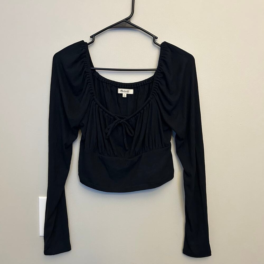 Madewell Black Long Sleeved Size Medium